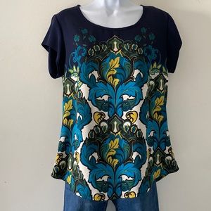 New York & Company Blue Tank Top Size S